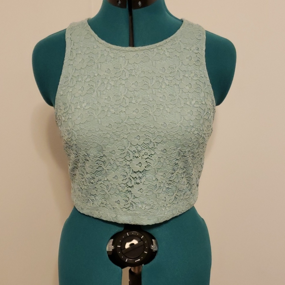 Forever 21 Lace Crop Top